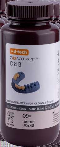 3D Accuprint C&B Pro — راتنج تيجان وجسور برو